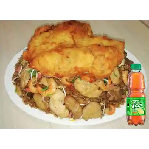 Combo Arroz Valenciana Especial + Mr Tea Limón 300 ml