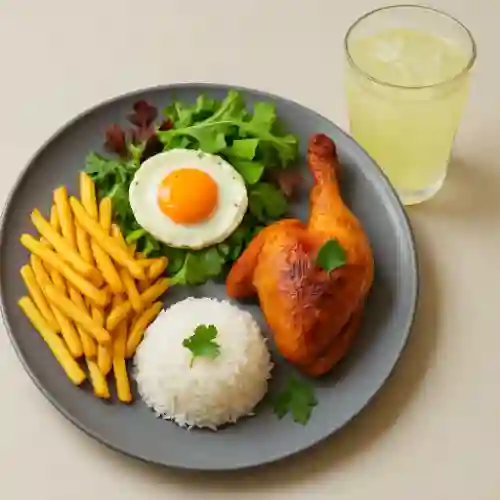 Combo Pollo Dorado + Limonada