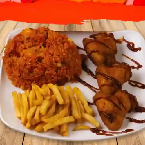 Combo Mini Arroz Paisa y Alitas