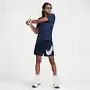 Nike Pantaloneta Challenger Swoosh 5In de Hombre Azul Talla L