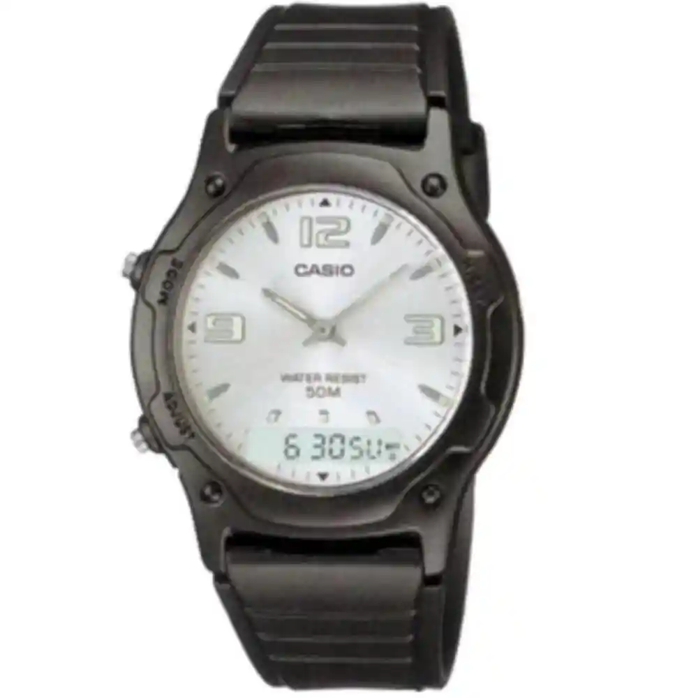 Reloj Casio Aw-49he-7a Para Hombre en Resina