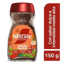 Café instantáneo NESCAFÉ Artesano Santuario x 150g