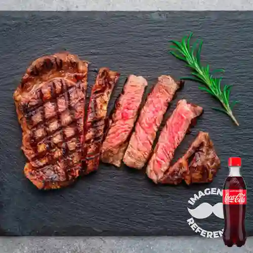 Combo Carne de Res + Coca-Cola Sabor Original 400 ml