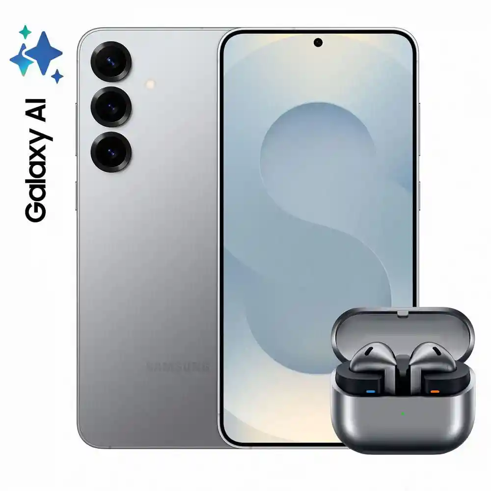 Celular Samsung Galaxy S25+ 256 Gb 12 Gb Ram Plateado Oscuro + Galaxy Buds 3