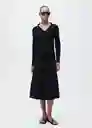 Chaqueta Adrap Negro Talla L Mujer Mango