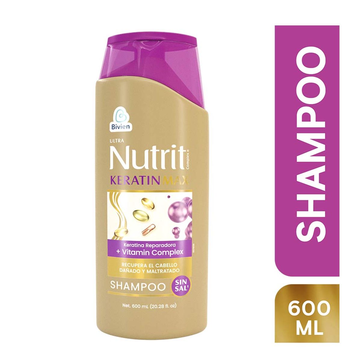 Nutrit Shampoo Keratin Max 600 ml