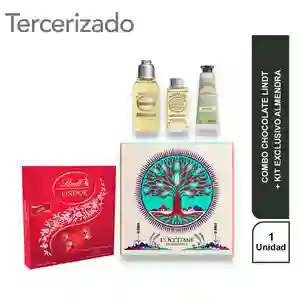 Combo Chocolate Lindt + Kit Exclusivo Almendra Loccitane