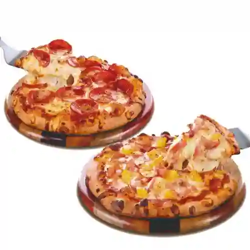 Doble Sabor 2 Pizzas Personales