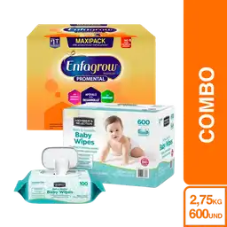 Combo Enfagrow Promental Etapa 3 + Pañitos Húmedos Members Selection