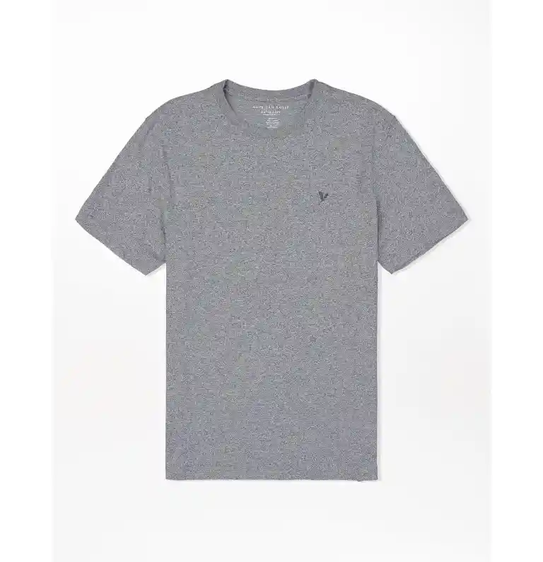 Camiseta Gris Talla Large Hombre American Eagle