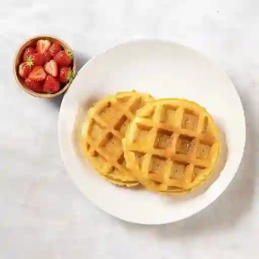 Waffle de Pan de Bono
