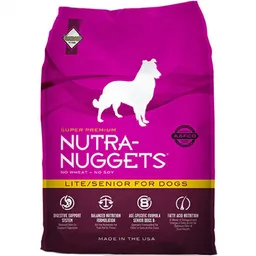 Nutra Nuggets Alimento Seco para Perros Senior 