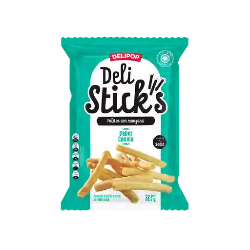 Deli Sticks Palitos con Manzana Sabor a Canela