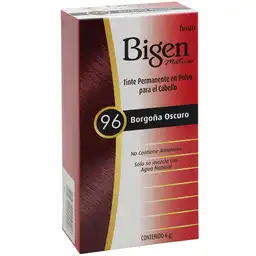 Bigen Tinte Capilar Permanente Tono 96 Borgoña Oscuro