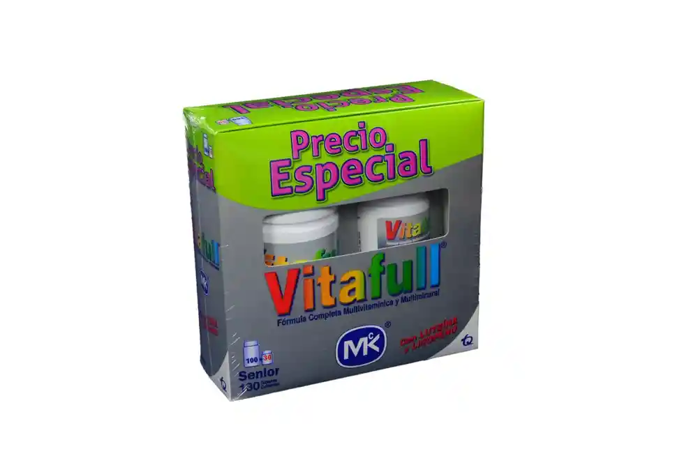  Vitafull Vitaminas Y Minerales 30 Tabletas + Senior 100  