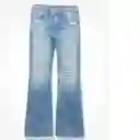 Jean Fashion Azul Talla: 0 Regular American Eagle