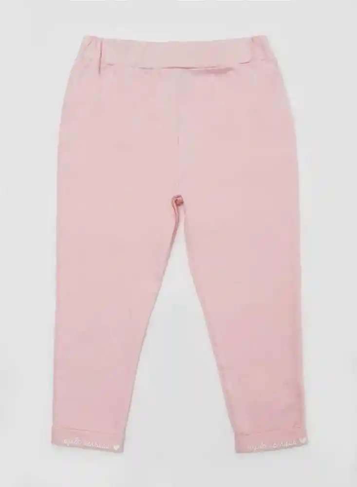 Legging 9/12meses - Rosado