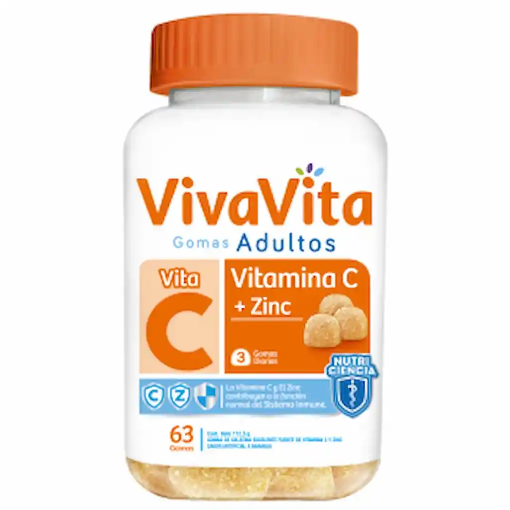 Viva Vita Vitamina C en Gomas para Adultos