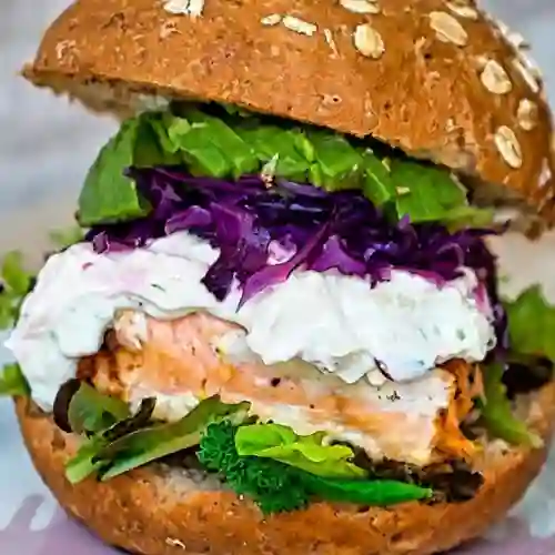 Salmón Burger