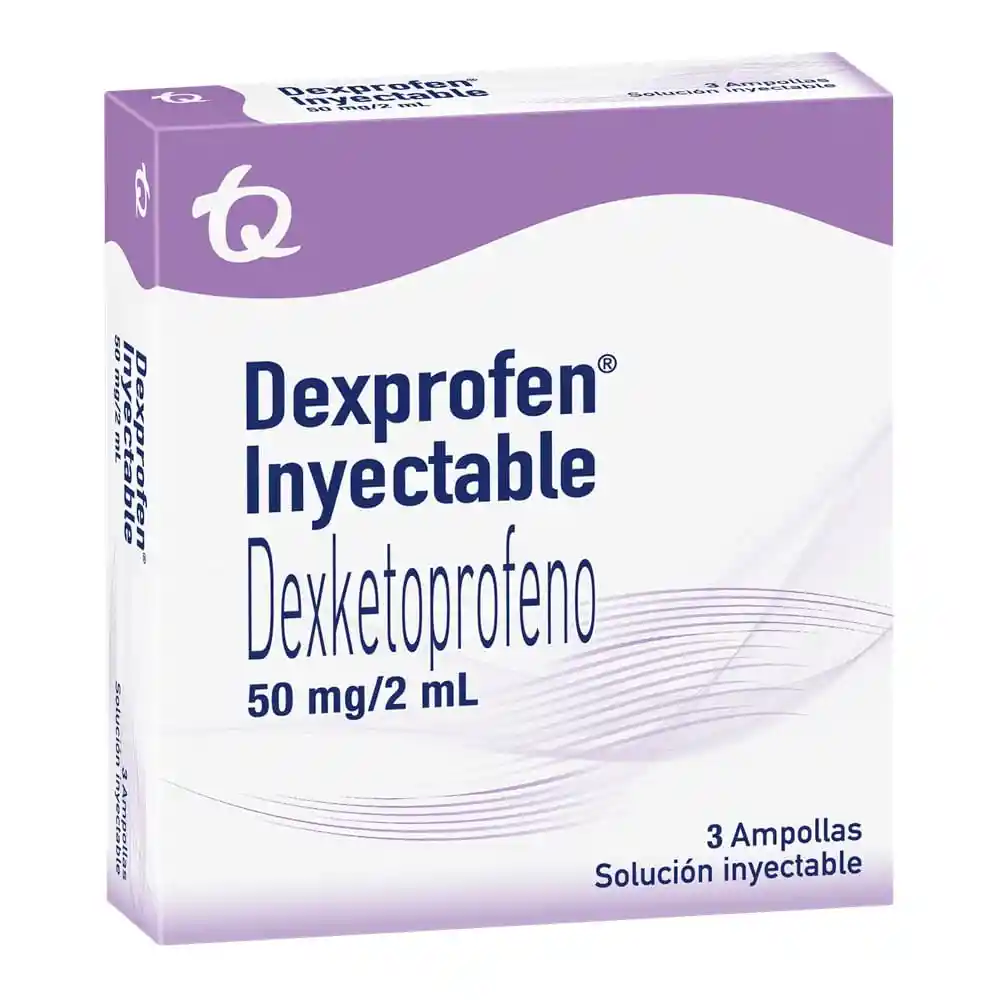 Dexprofen Solución Inyectable 50 Mg /