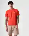 Camiseta Hombre Rojo Talla XS 842G004_ROJ181564 Americanino