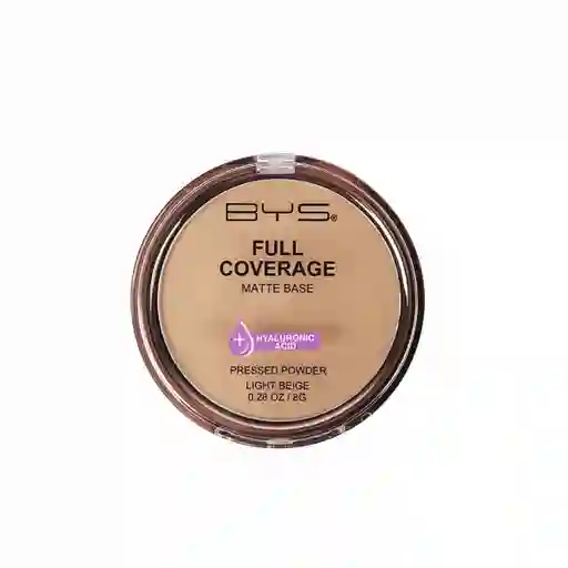 BYS Polvo Compacto Coverage Pressed Powder Full 8 G