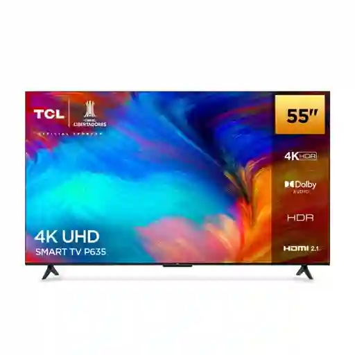 Tcl Televisor Smart TV LED UHD 4K 55" 55P635