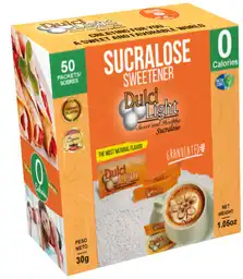 Edulcorante Granulado Natural Dulcilight Dulce Y Saludable 30 Gr