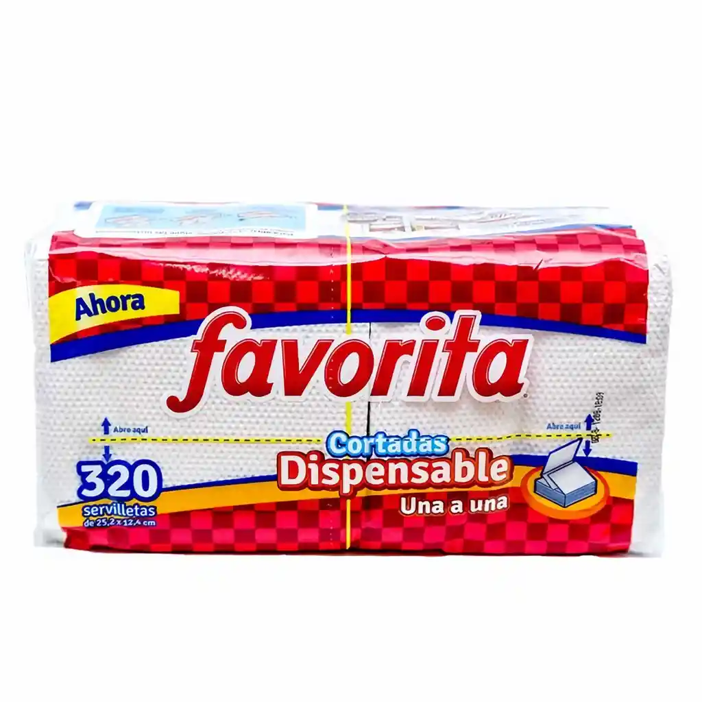 Favorita Servilletas Cortadas