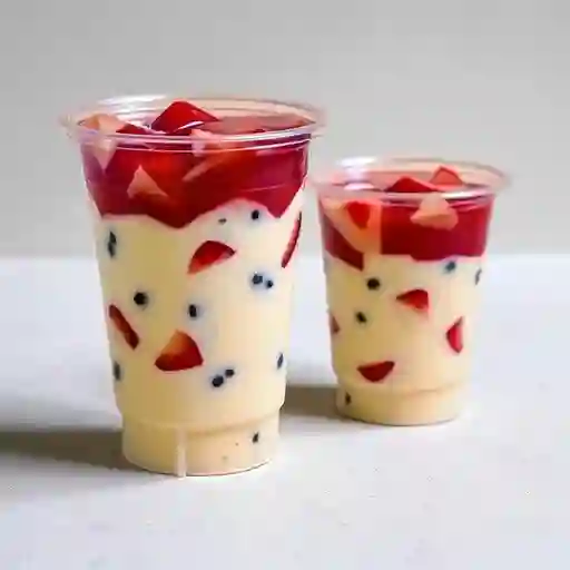 Gelatina con Leche Condensada