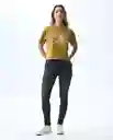 Jean Mujer Negro Talla 6 331G702_NEG194004 Americanino