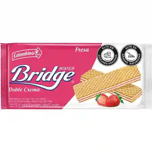 Paquete Personal Galletas Bridge Fresa