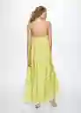 Vestido Lima-A Lima Talla M Mujer Mango