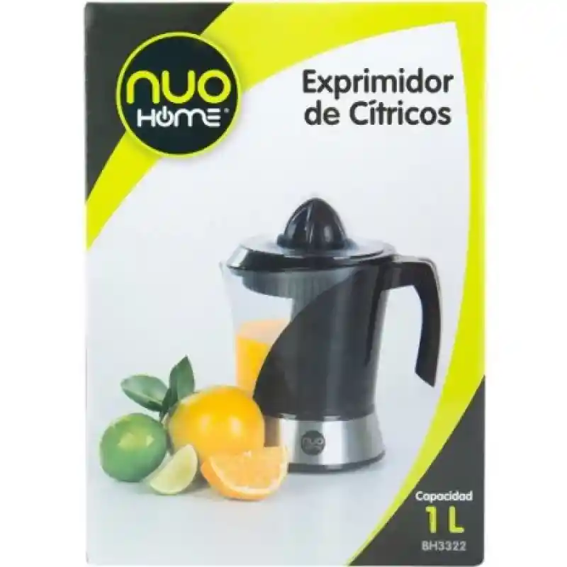 Nuo Home Exprimidor 40W Negro Bh3322