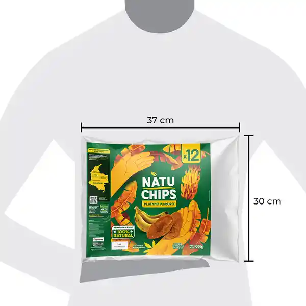 Natuchips Snack Platano Maduro 28 g