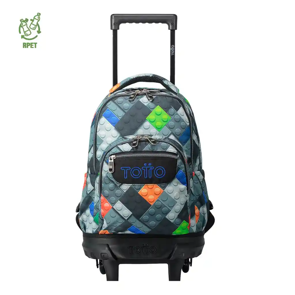 Morral Rue Bomper Resma Ecofriendly Con Ruedas