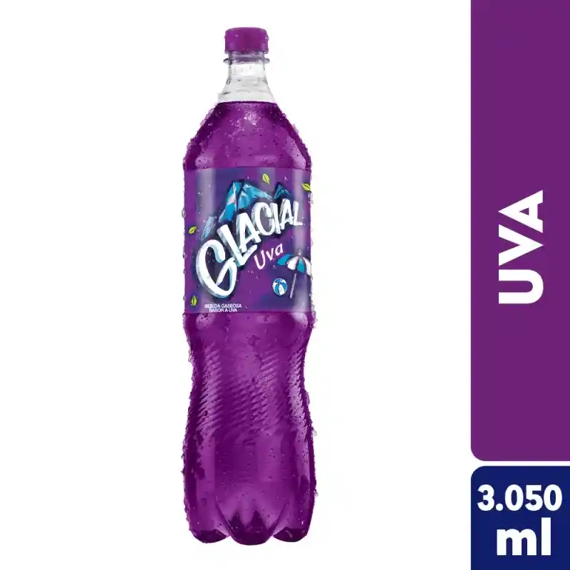 Glacial Gaseosa Sabor a Uva
