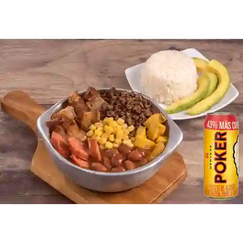 Combo Cazuela Ranchera + Poker 330 ml