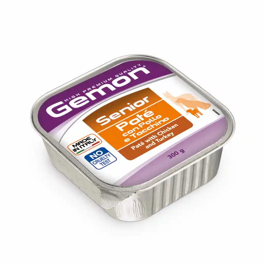Gemon Alimento para Perro Adulto con Paté y Pollo