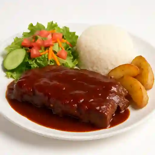Carne en Salsa BBQ