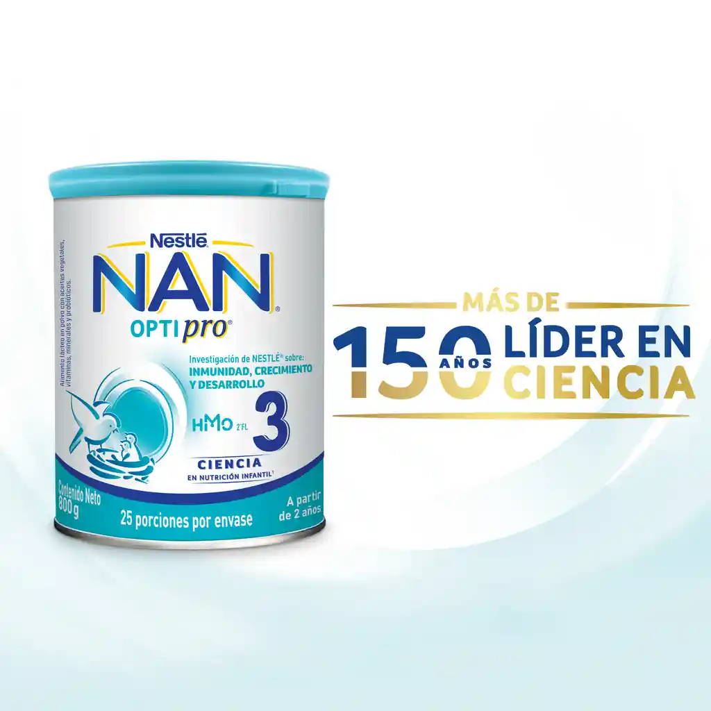 Alimento lácteo NAN OPTIPRO Etapa 3 x 800g