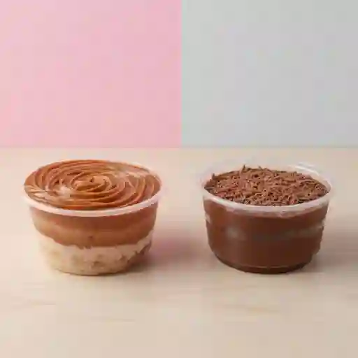 Combo vainilla + chocolate 12oz