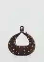 Bolso M Moa Chocolate Talla 99 Mujer Mango