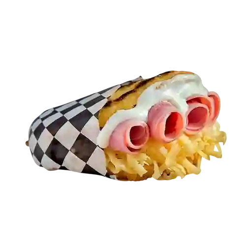 Arepa de Queso y Jamón