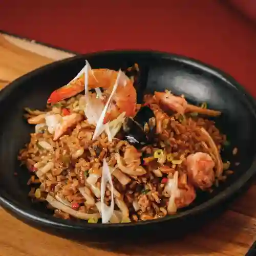 Arroz Salteado de Mariscos