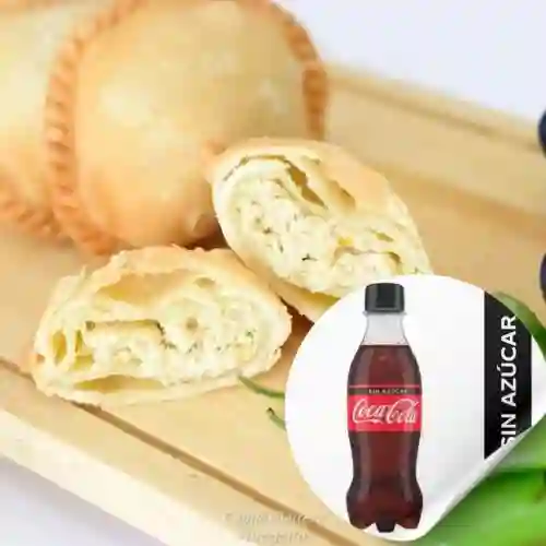 10empanadas Rancheras+coca Cola Zero 250