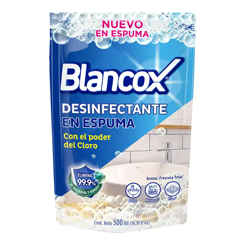 Repuesto Desinfectante Blancox en Espuma