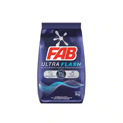 Fab Detergente en Polvo Ultra