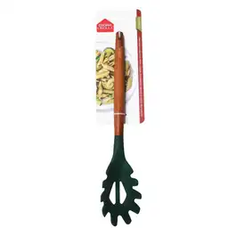 Cuchara Pasta Silicona Mango Madera Melvic 443000135