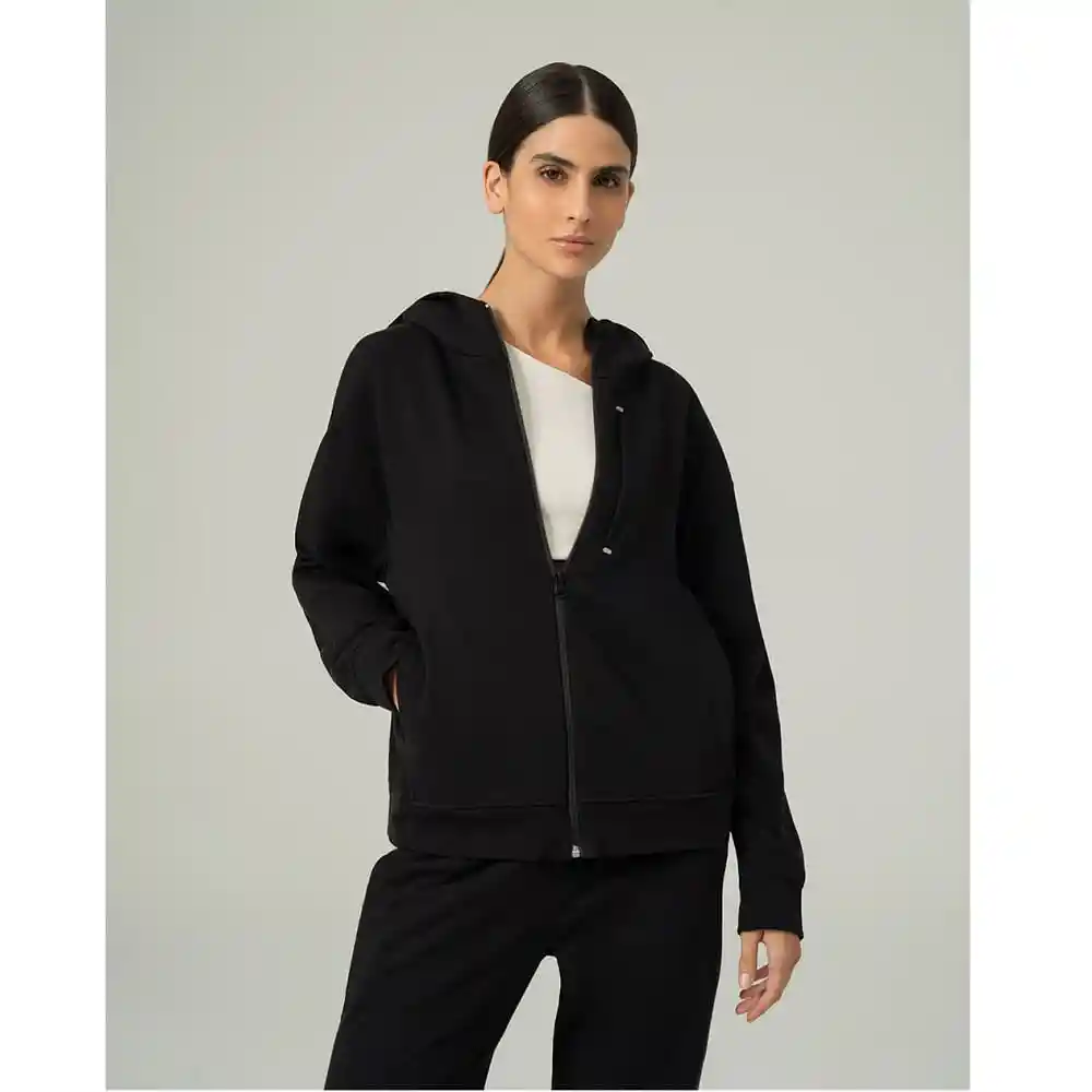 Buzo Deportivo en Flece Femenino Yapo Punto Blanco